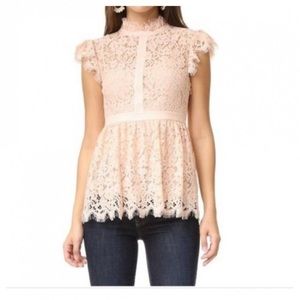 NWT Rachel zoe lace blouse